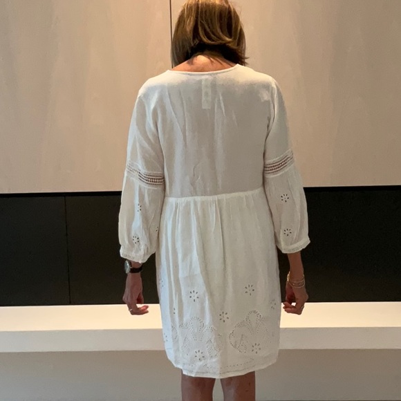 Tommy Bahama White Linen Dress - Picture 3 of 11